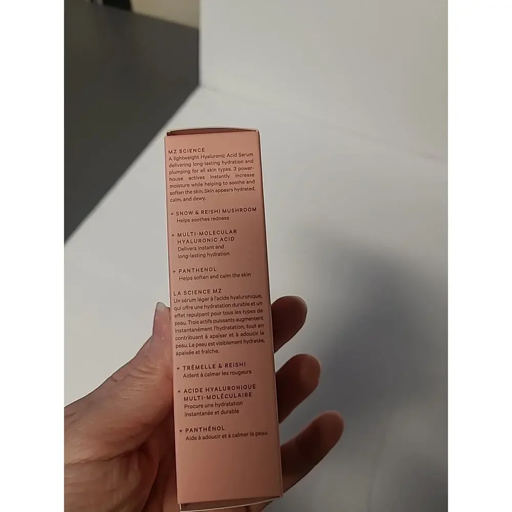 MZ Skin Hyaluronic Acid Hydrating Serum NEW 30 ml / 1.01 fl oz All Skin Types